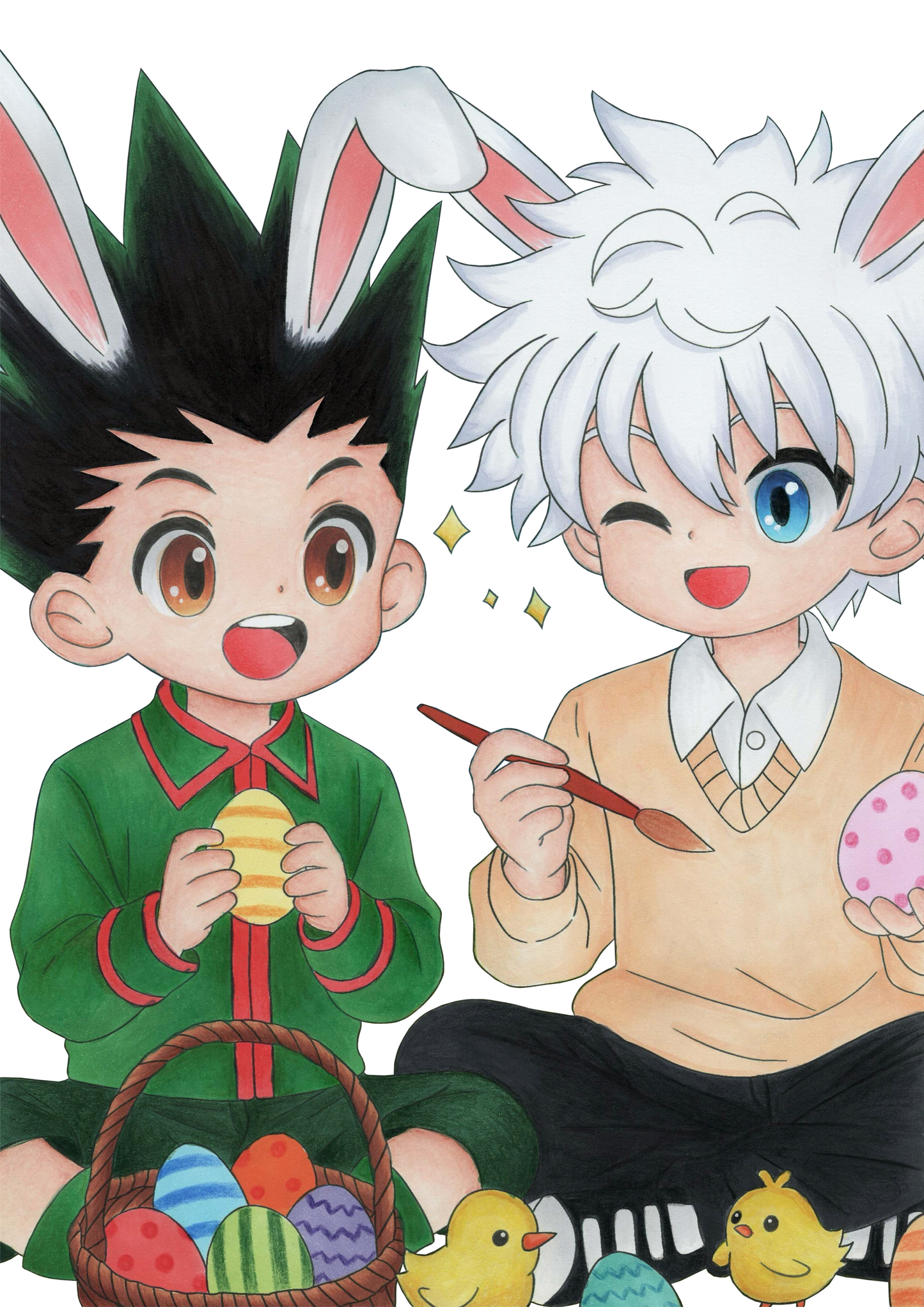 Killua und Gon Bild