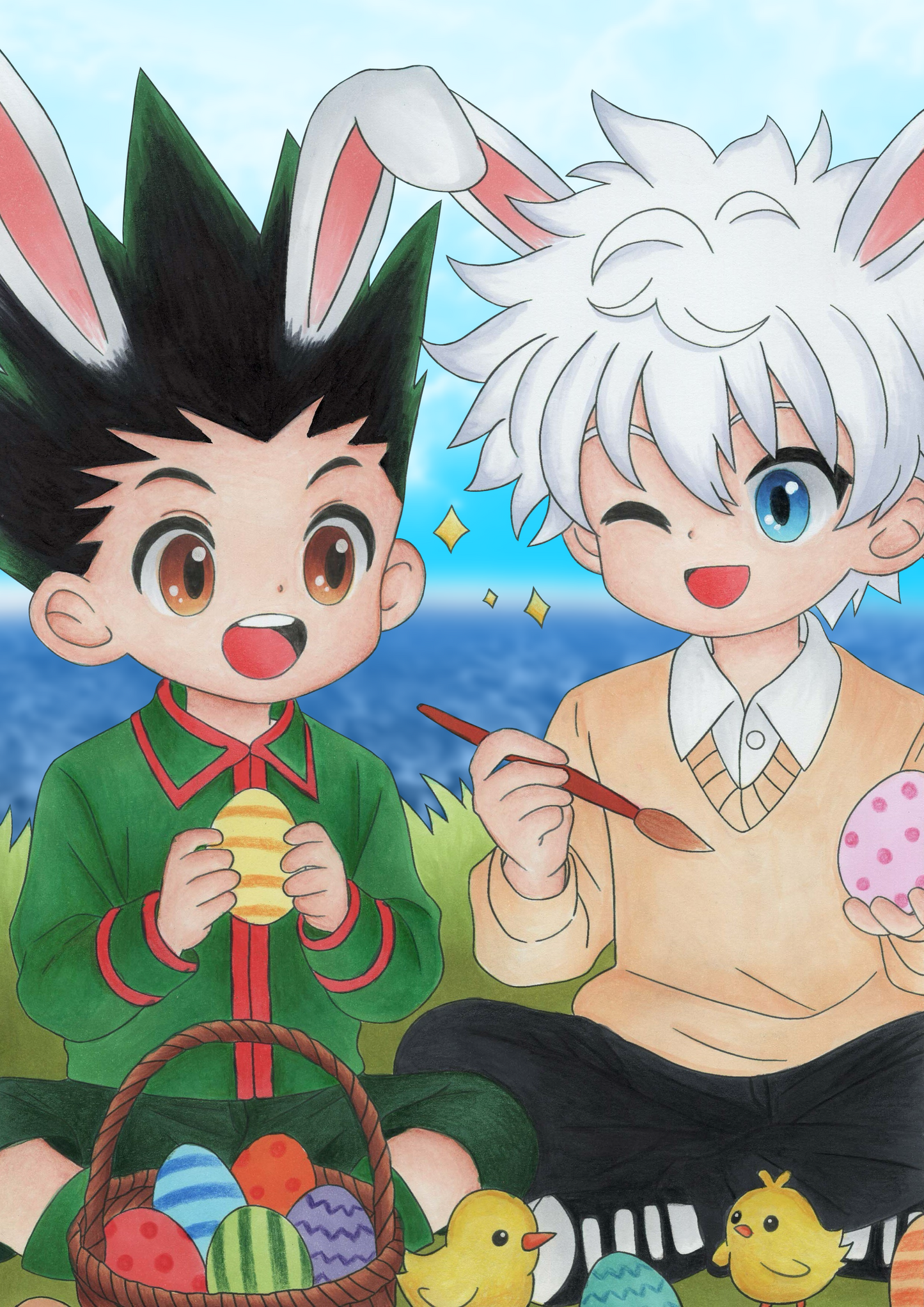 Killua und Gon Bild