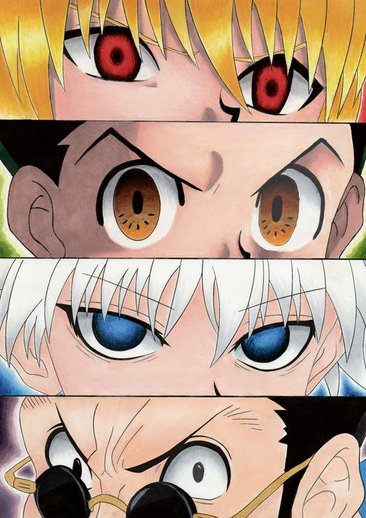 Kurapika, Leoreo, Gon und Killua Bild