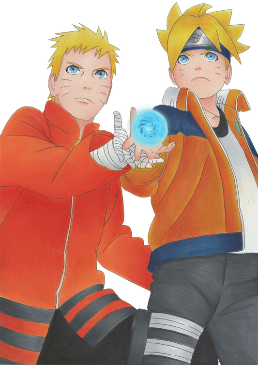 Naruto und  Boruto Bild
