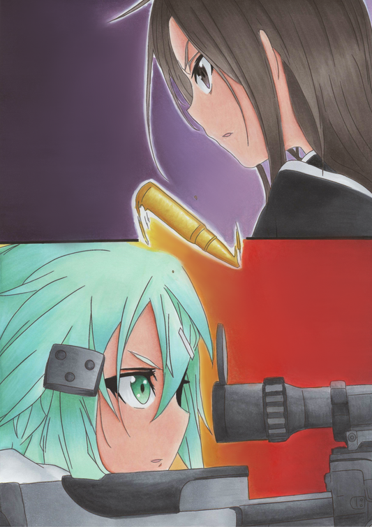 Shino und Kirito Bild